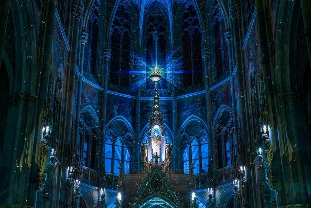 מופע אורות בארמון שנברון credit to getyourguide.com