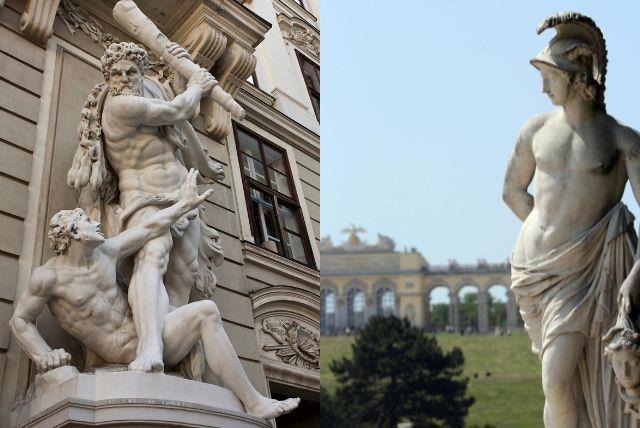 פרטים קטנים שמסתתרים בעיטורי הקירות בארמון שנברון