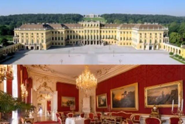 טקסטיל, וילונות ושטיחים בארמון בארמון שנברון credit to getyourguide.com