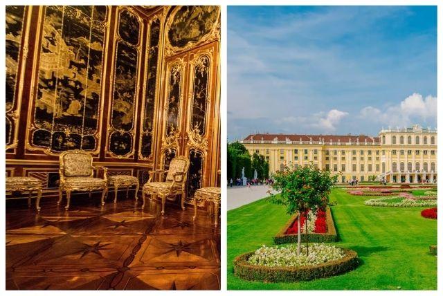 החדר היפני (Japanese Cabinet) בארמון שנברון credit to getyourguide.com