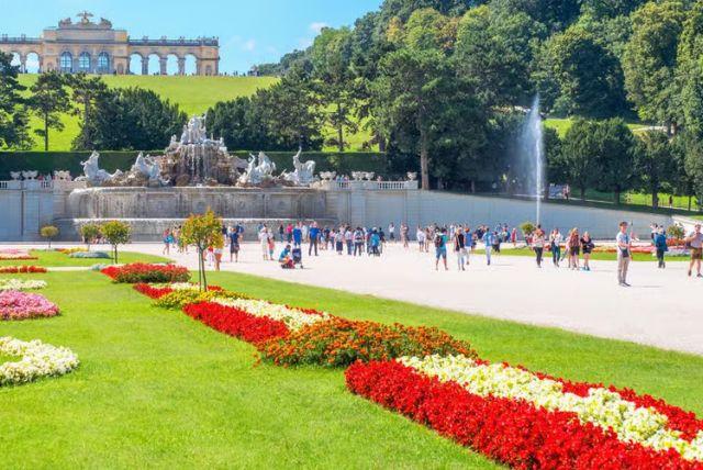 אלמנטים אומנותיים נסתרים בארמון שנברון credit to getyourguide.com