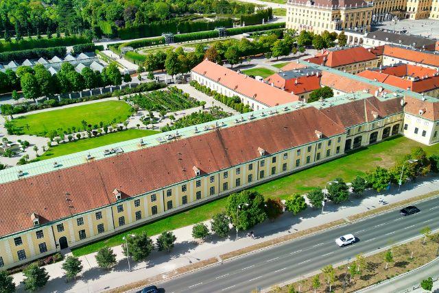 אירוע חג המולד בערב בגני ארמון שנברון