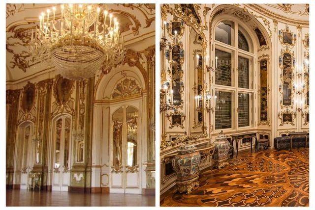 אולם הקריסטלים בארמון שנברון credit to headout.com