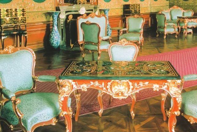 אולם הנשפים הכחול (Blue Chinese Salon – Blauer Chinesischer Salon) בארמון שנברון credit to headout.com